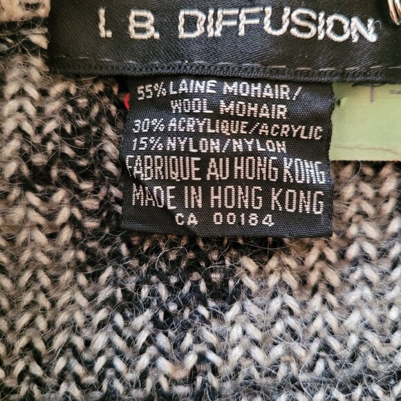 Vintage IB Diffusion Cardigan, Aztec Design in Medium - Picture 7 of 7
